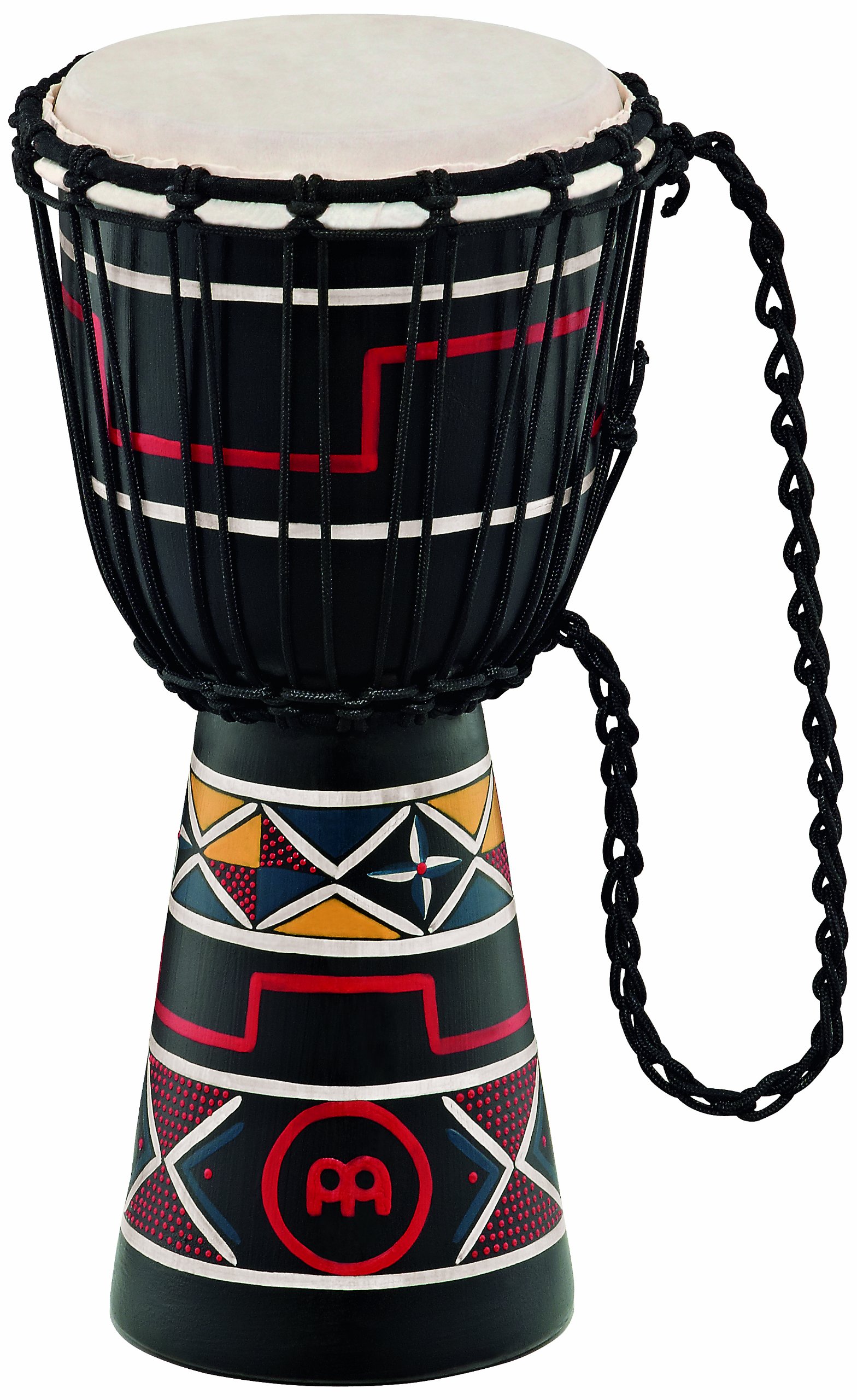 Meinl Percussion HDJ2-S Headliner Rope Tuned Djembe Tribal Series 8-Inch Small