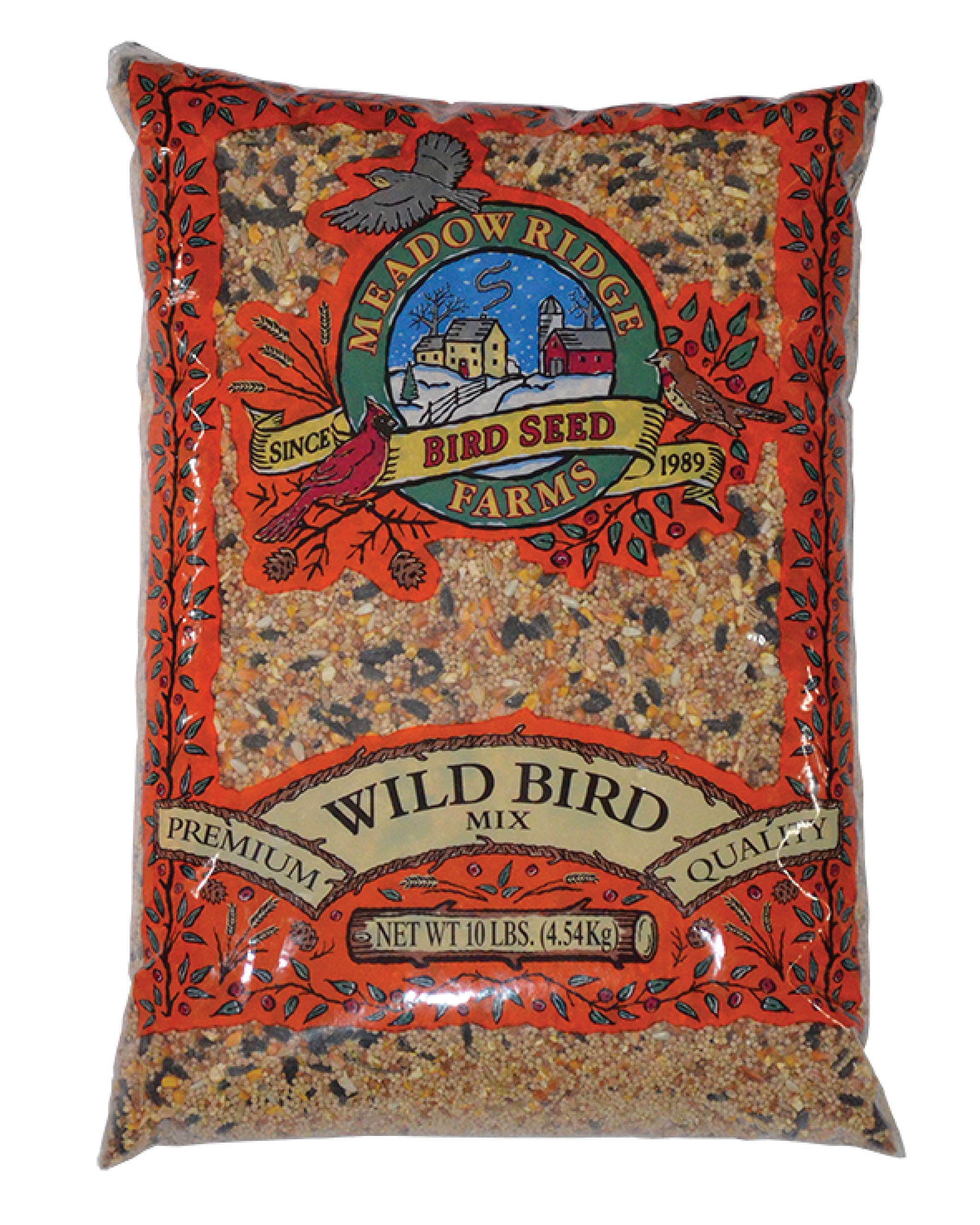 Wild Bird Seed Mix, 10-Pound Bag