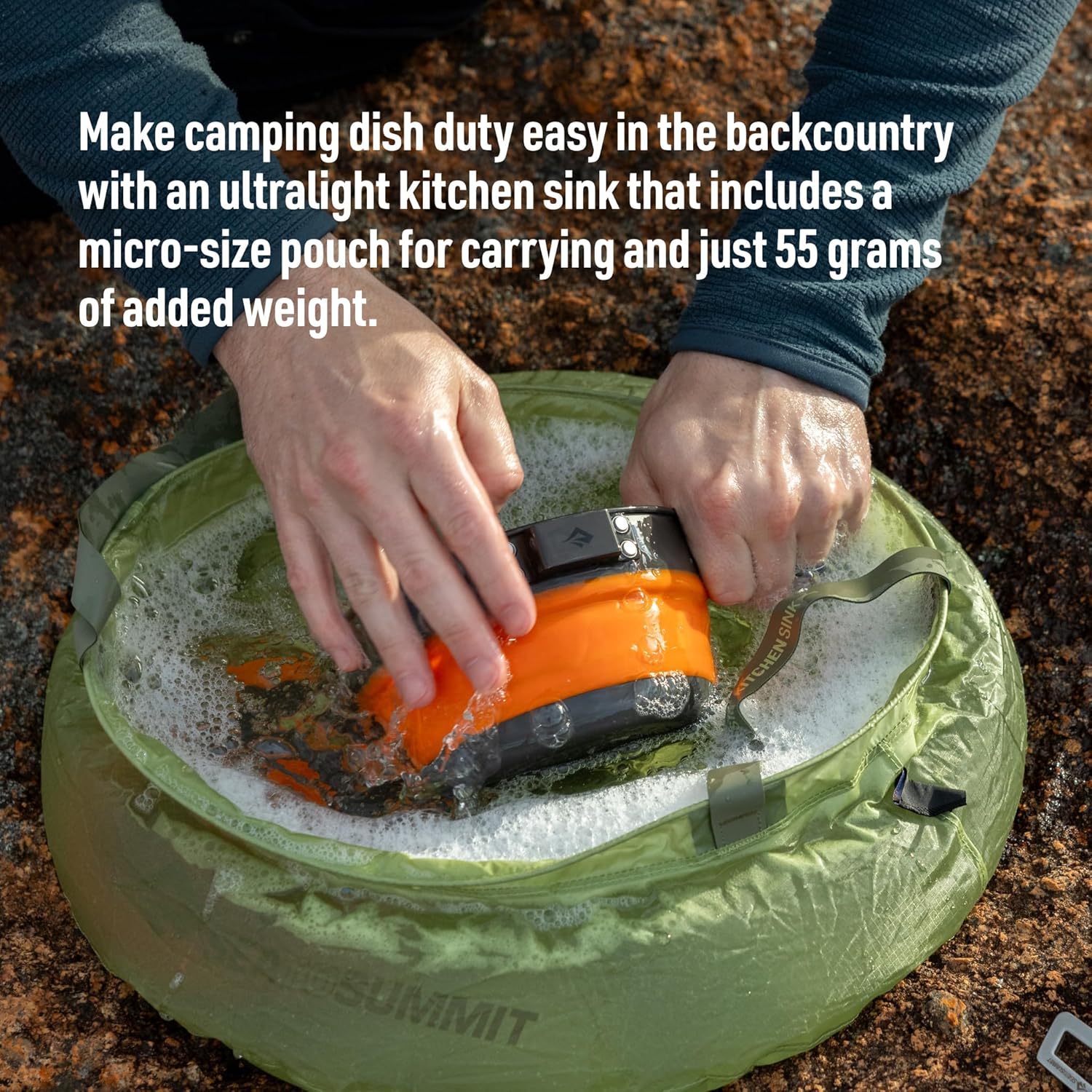Sea to Summit Ultralight Collapsible Ultra-SIL Kitchen Sink