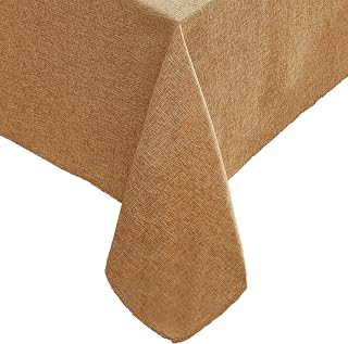 Laura Ashley Harper Tablecloth, 60" x 102", Gold