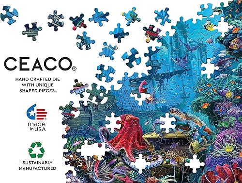 Miniatura 6 de Ceaco - Undersea - Glow - Rompecabezas de 750 piezas