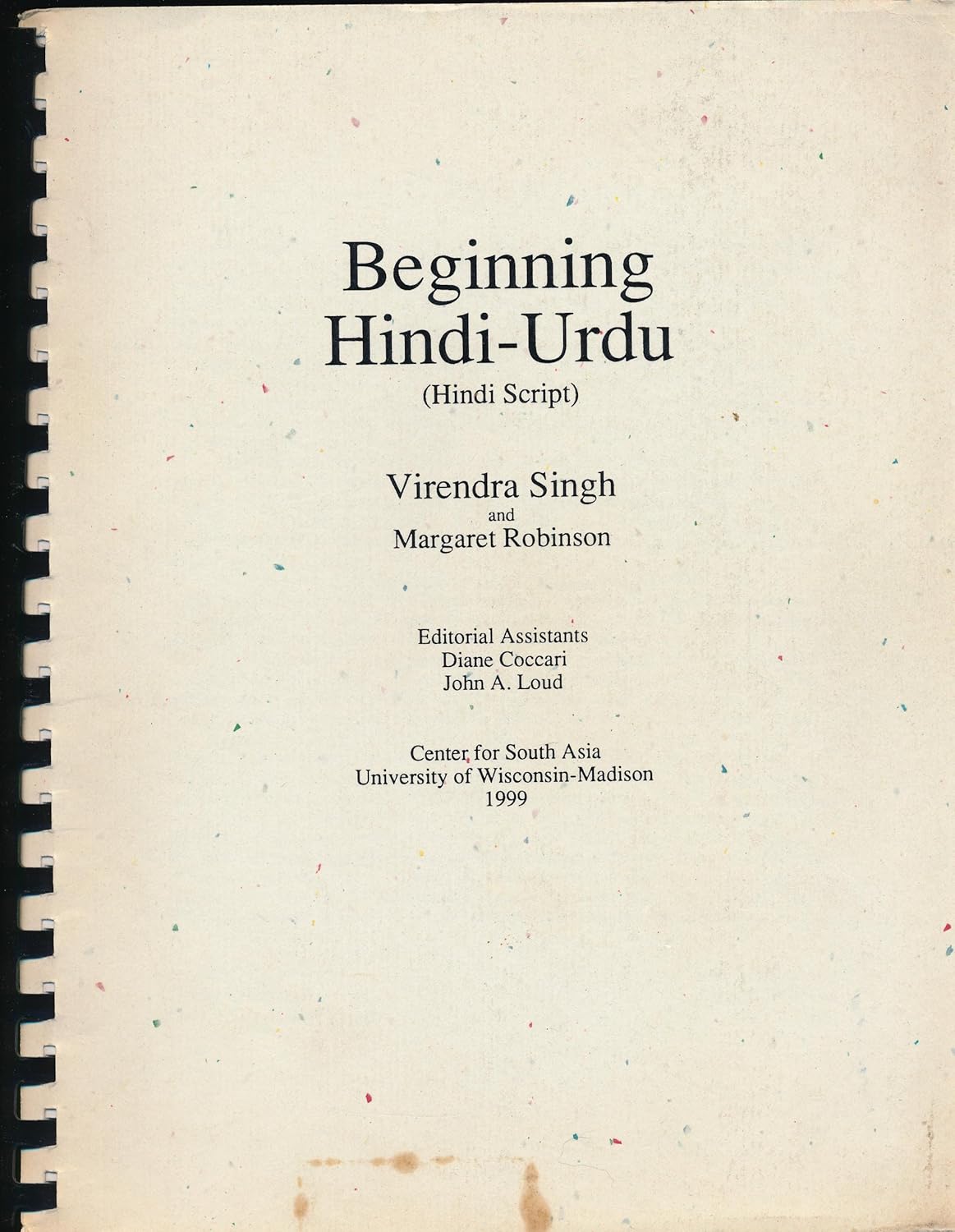 Beginning HindiUrdu (Hindi Script) Books