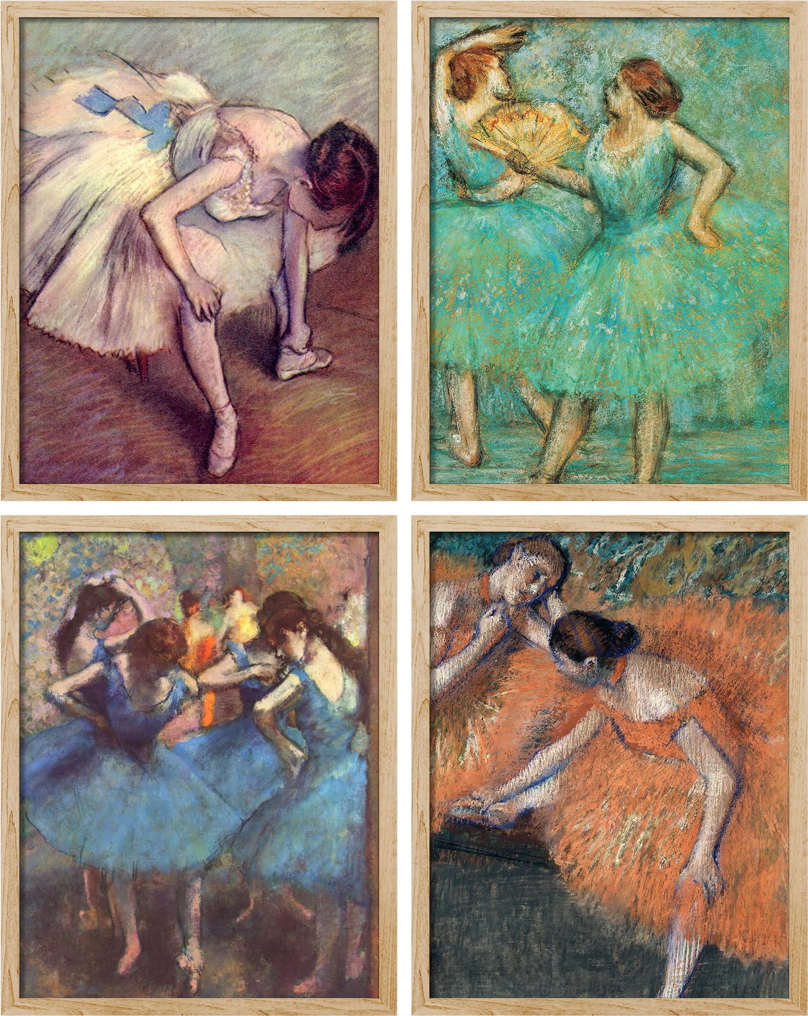 Degas vintage ART poster【踊り子】 Amazon.com: SIGNWIN Poster Degas Ballet Dancers Collection