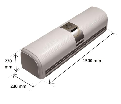 Image of DOLPHY Air Curtain with Double Door Sensor & Remote - 700 W (5 Feet)