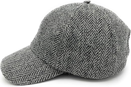 Harris tweed baseball cap Clearance