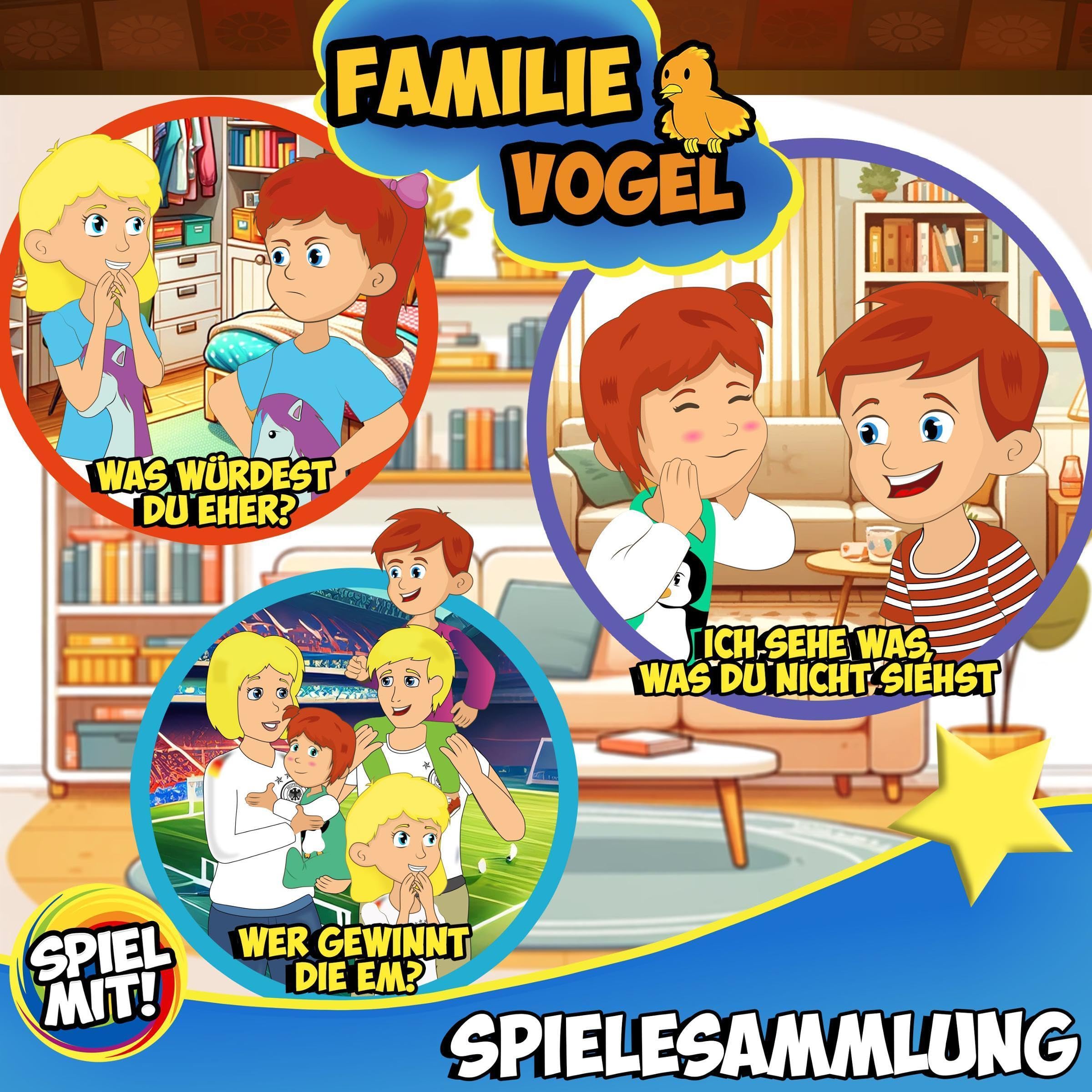 Cover art for Familie Vogels Spielesammlung