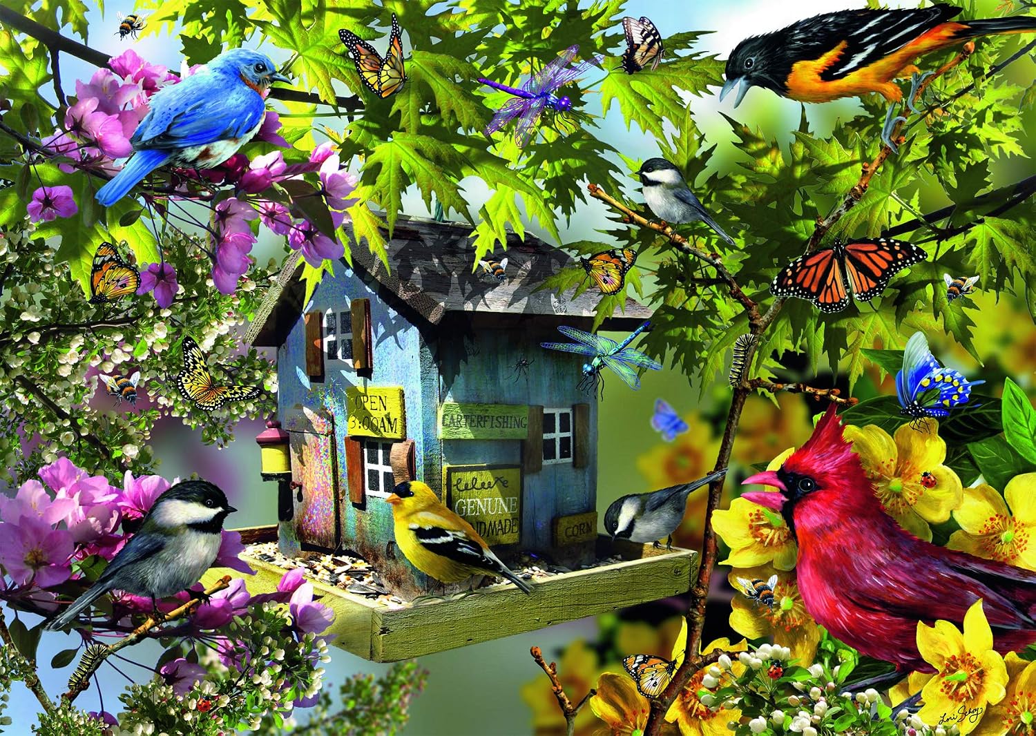 Ravensburger Time for Lunch - 1000 Piece Jigsaw Puzzle for Adults – Every Piece is Unique, Softclick Technology Means Pieces Fit Together Perfectly