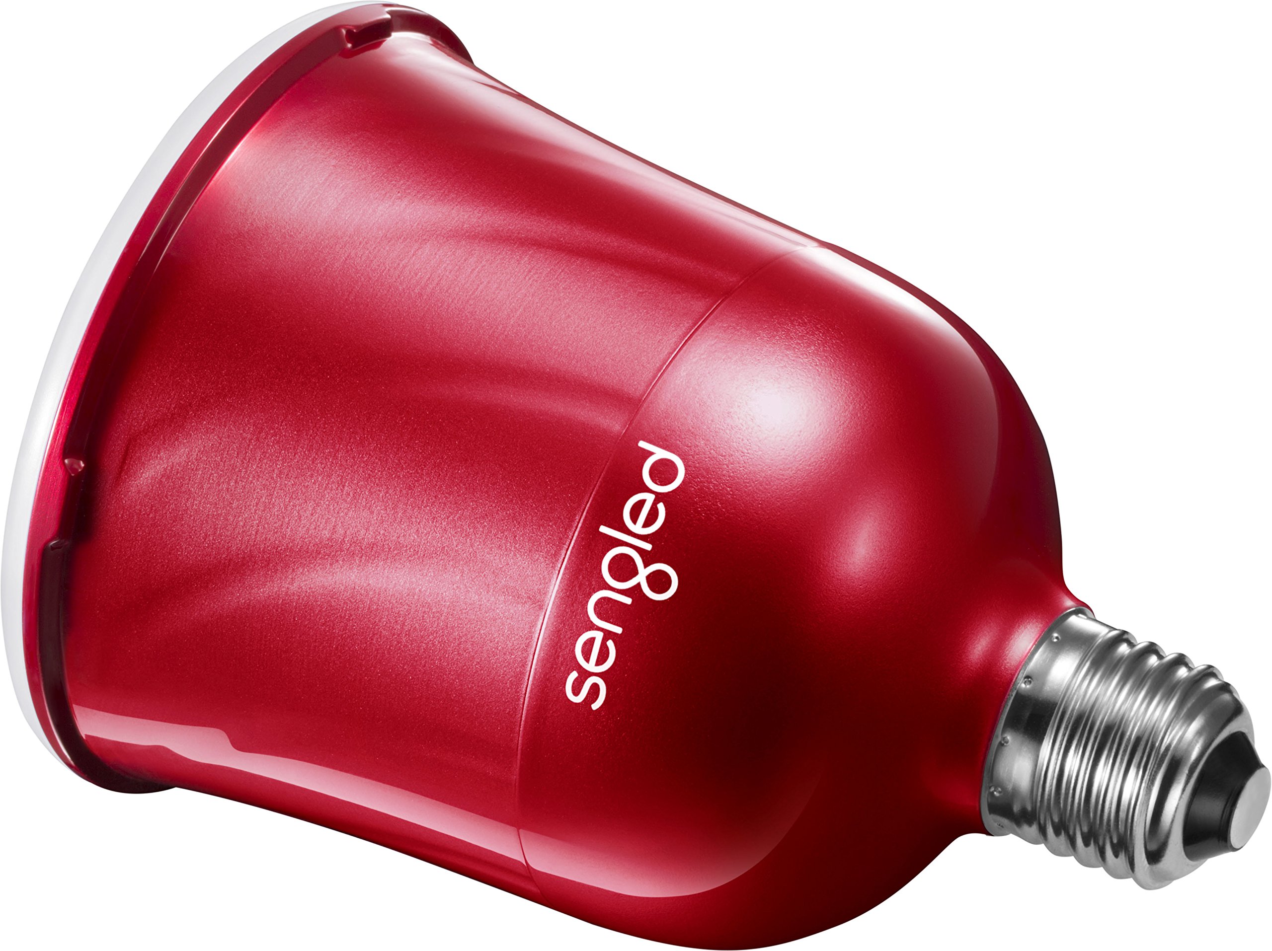 Sengled Pulse Satellite LED Leuchtmittel mit BT-Lautsprecher, candy apple