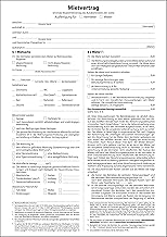SIGEL MV469/25 Rental Agreements with House Rules, 6 Pages, DIN A4, Pack of 25