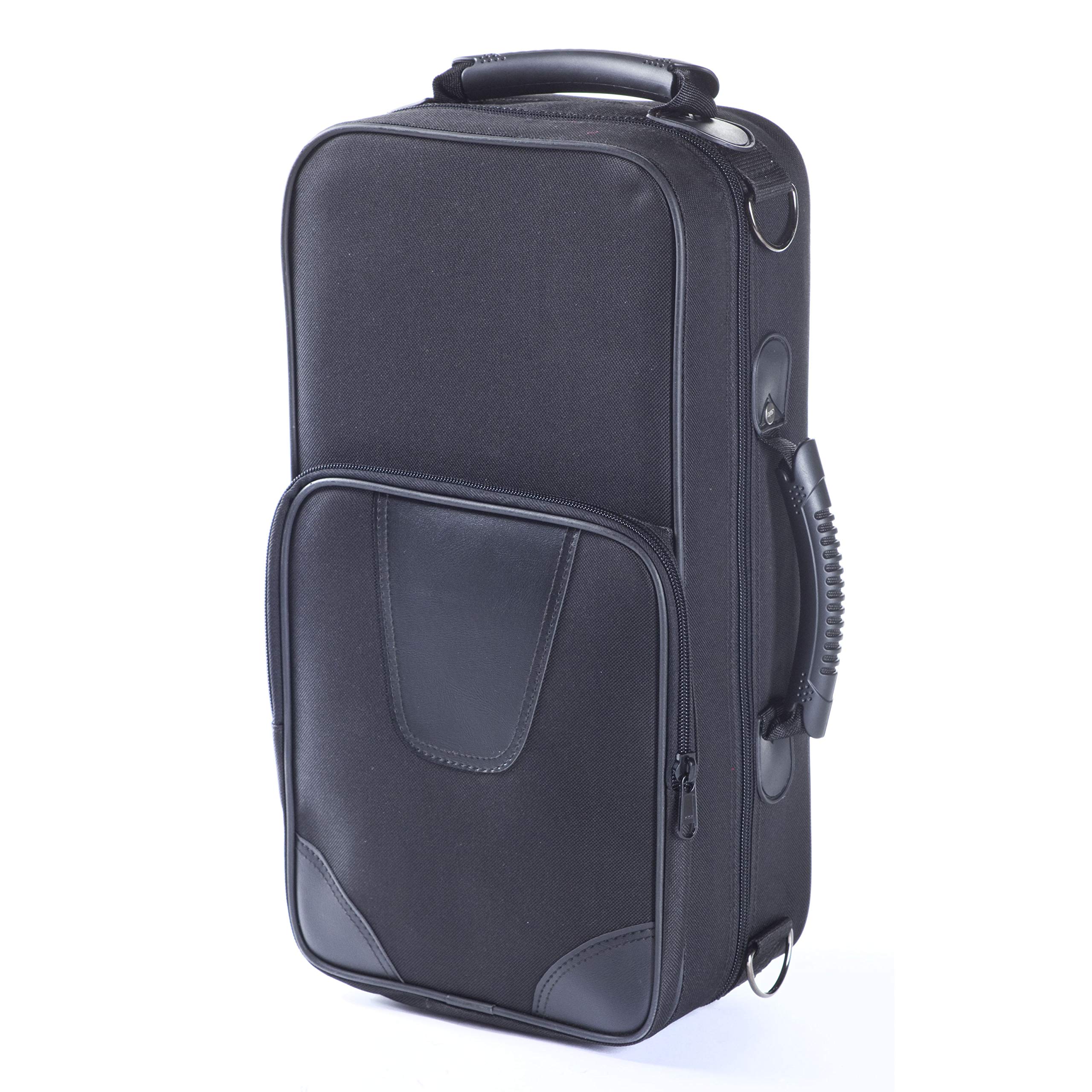 Monzani MZSC-233 Sopransaxophon, Bb Stimmung, Messing Mechanik, Goldlack Finish, Inklusive Mundstück und Hardcase, Ergonomische Mechanik, Ausgewogener Klang, Italienische Polster und Federn, 1.44kg