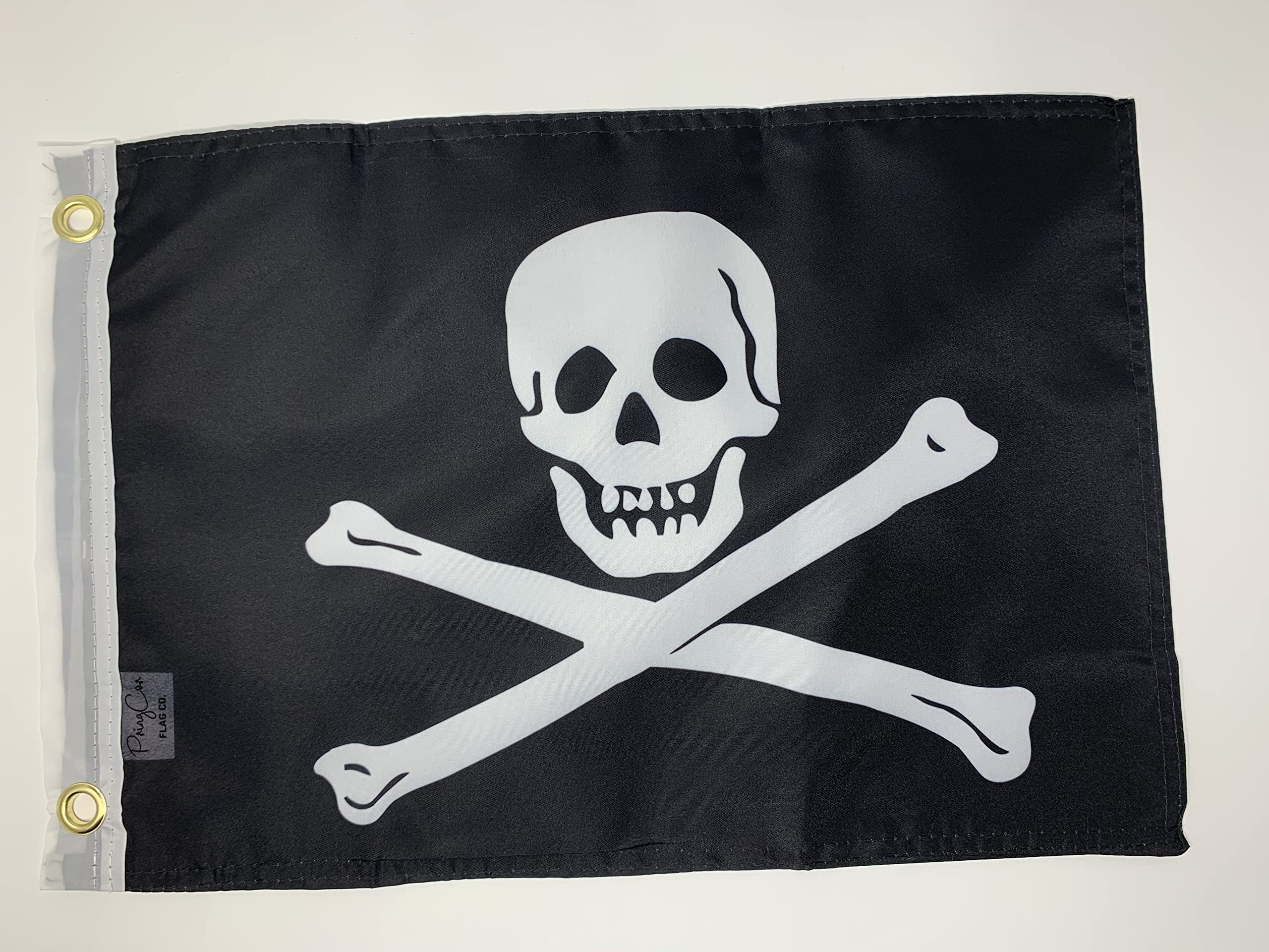 Large Jolly Roger 3x5FT Flag Ship Garden Boat Pirate Man Cave Kayak (3x5FT)