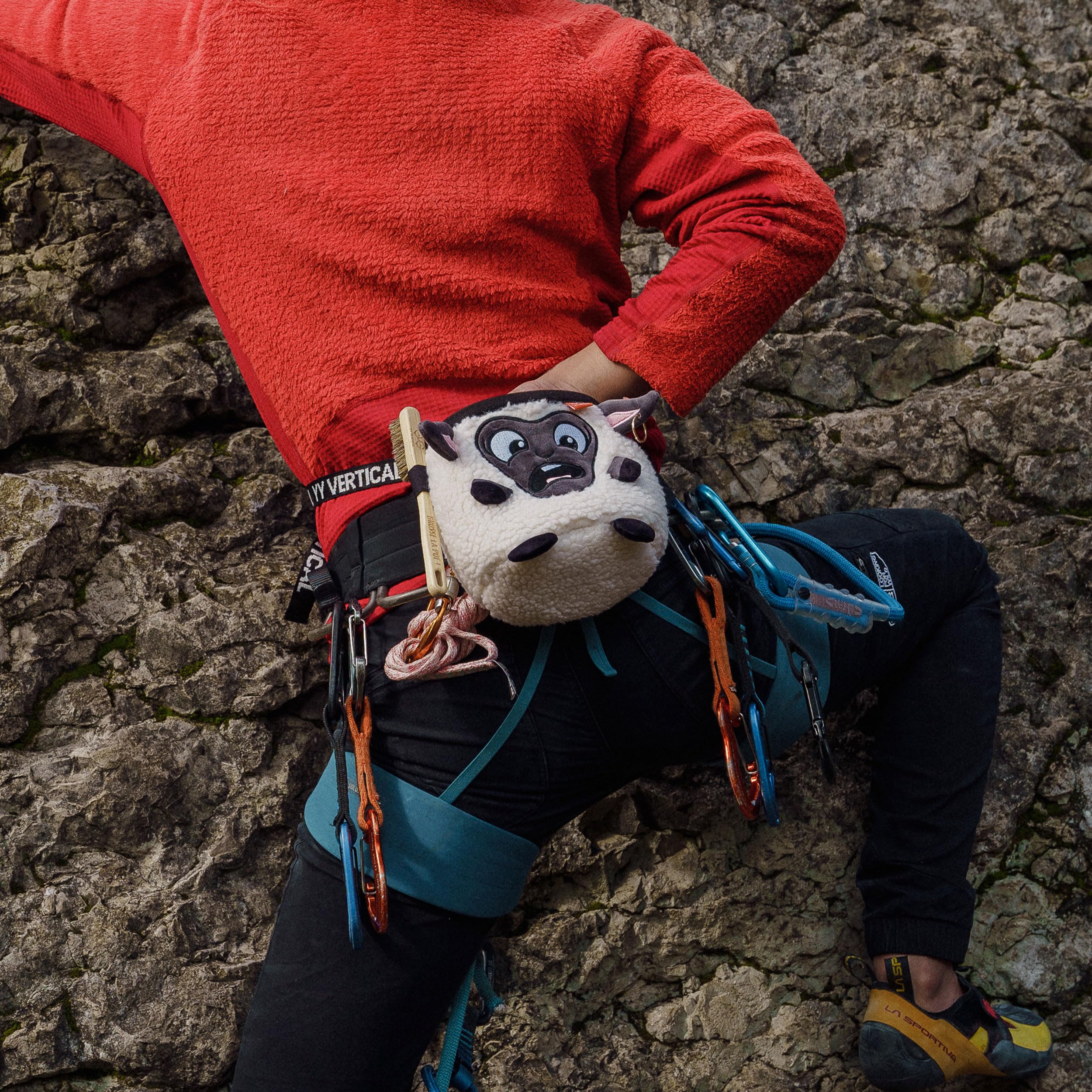 YY Vertical Bolsa de tiza para escalada en roca para adultos y niños búlder montaña