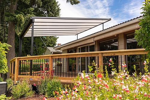 Miniatura 7 de SkyLift Elevador de 18 pulgadas, silla de montar de 3-1/2 pulgadas, servicio estándar, elevador de techo negro