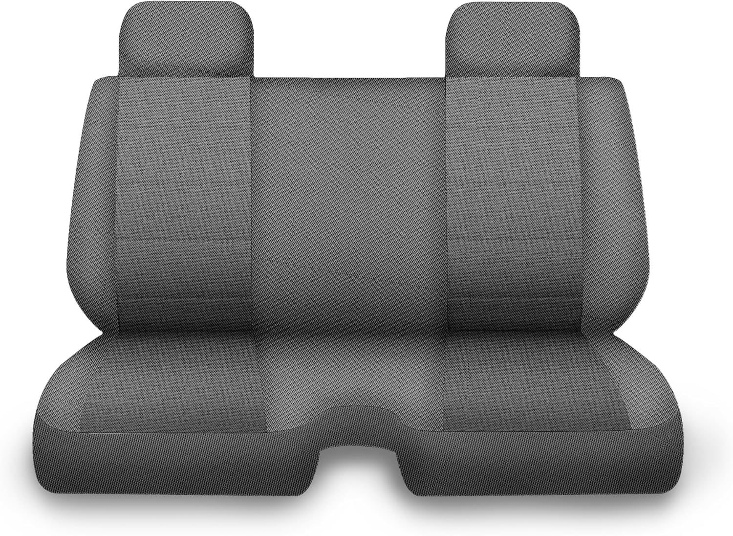 Jokuye Custom Fit Front Bench Seat Cover for Toyota Tacoma 1995-2004, Durable Fabric, Compatible with Molded Headrests and 2-3 Inch Shifter Cutout-Black