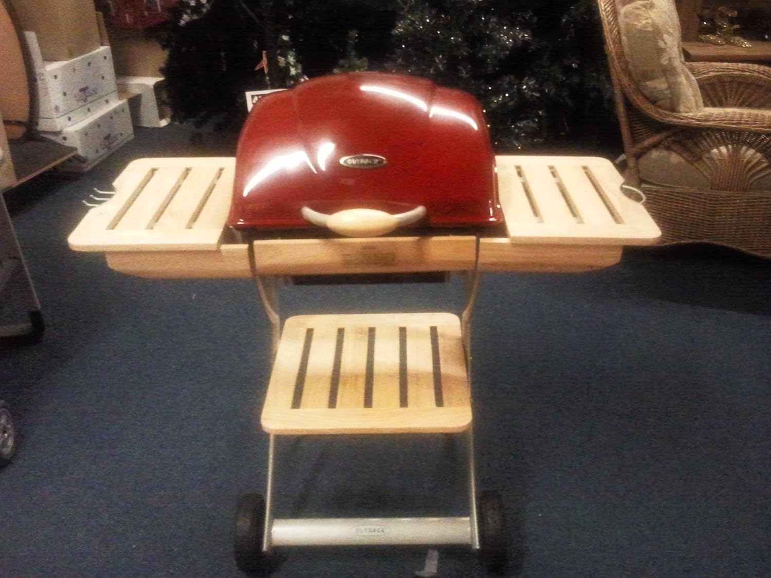 Limited Edition Red Outback Omega 200 Charcoal Barbecue Amazon.ca