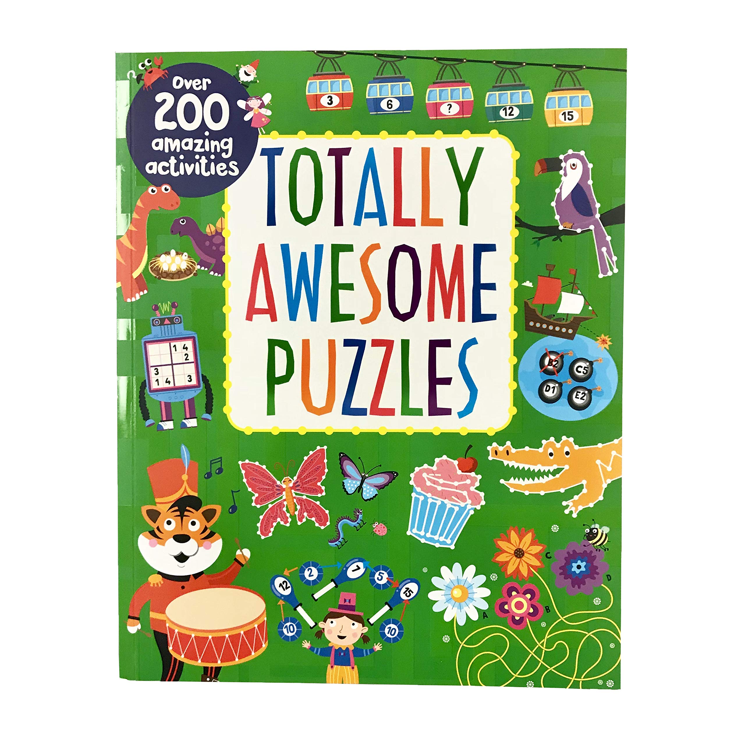 Totally Awesome Super Puzzling Puzzles: More Than 200 Challenges