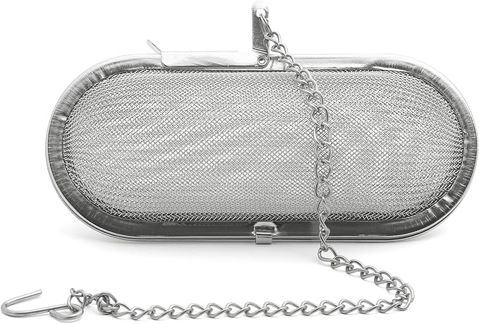 Weis Gewürzsieb Gewürzkugel, Edelstahl, Silber