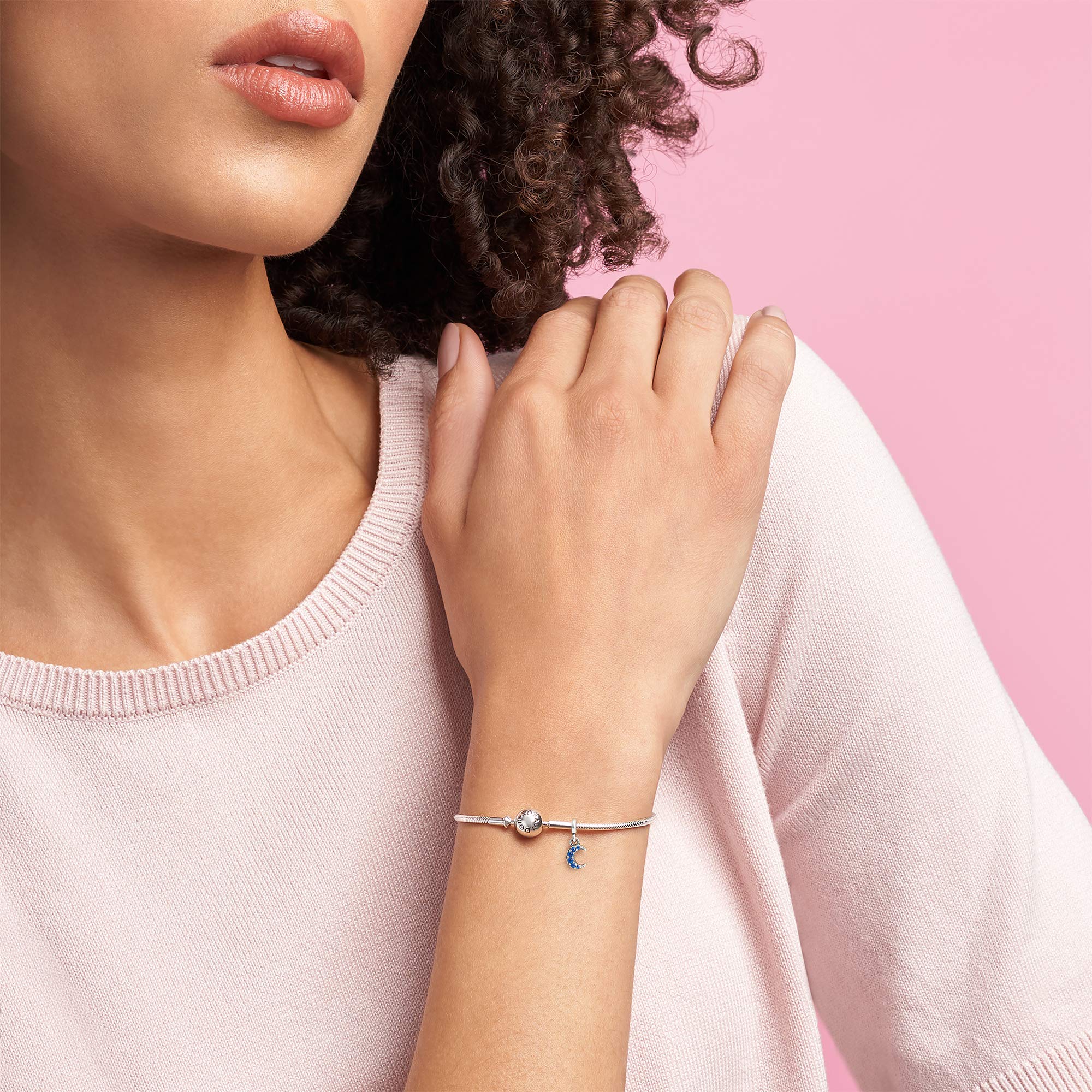 PANDORA ME Kraft des Mondes Mini-Dangle aus Sterling Silber; nur kompatibel Me Armbändern