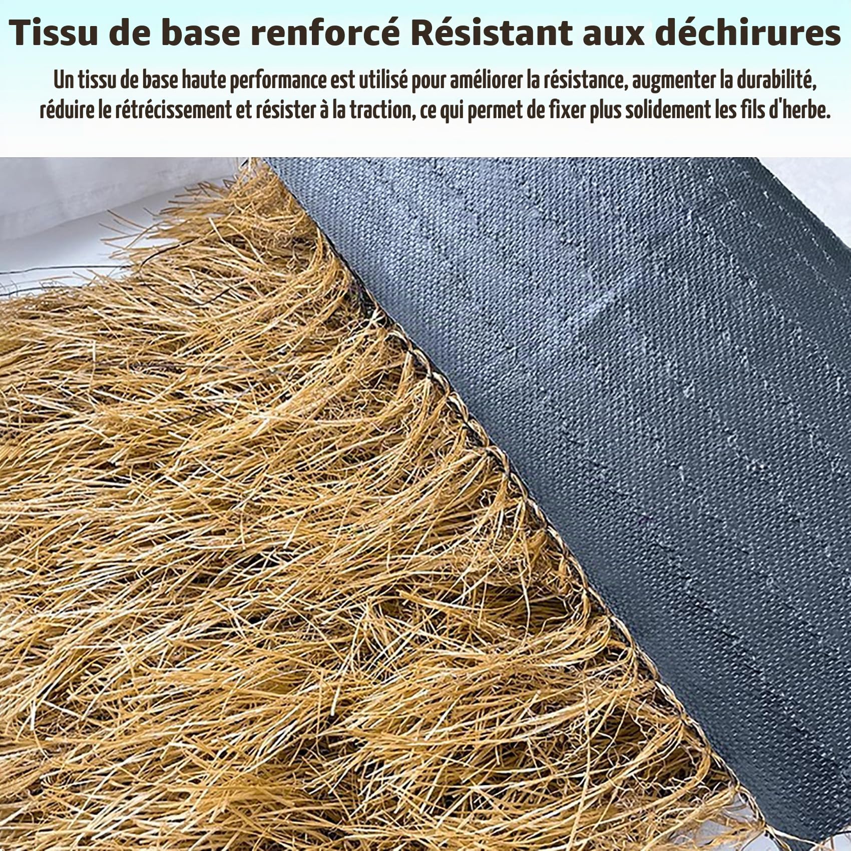 Panneaux de Chaume Synthétique – Toit en Paille Artificielle Élégant pour Villa Bali – Couverture de Terrasse Étanche & Installation Facile avec Design Tropical(Size:1m*10m(3.28 * 32.8ft))