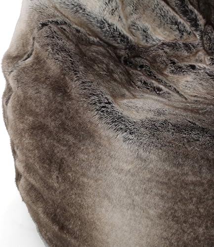 Miniatura 4 de Christopher Knight Home Francis Modern - Puf de piel sintética de 3 pies (solo cubierta), gris topo, talla L