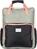 Roxy Women's 20L Better with Sun Medium Backpack with Padded Top Handle Straps, Oil Green