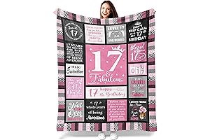17 Year Old Girl Gift Ideas: Blanket 60"x50"