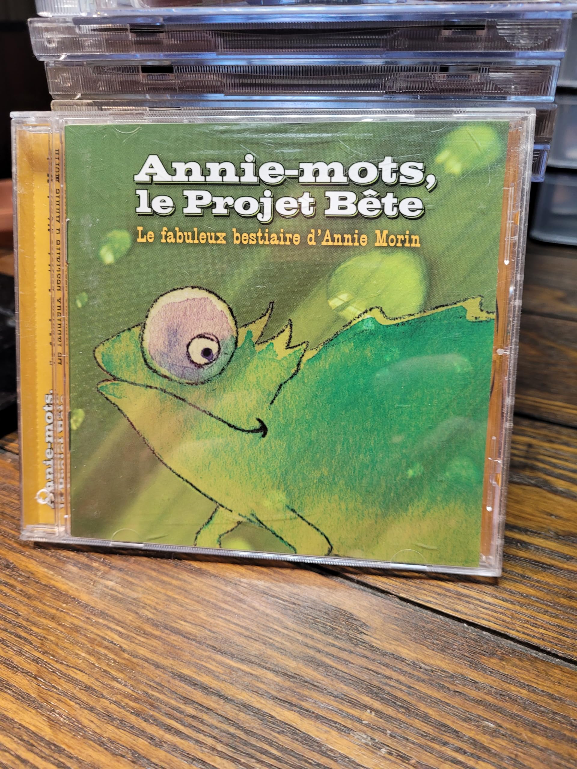Annie-Mots Le Projet Bete [Audio CD] Morin, Annie