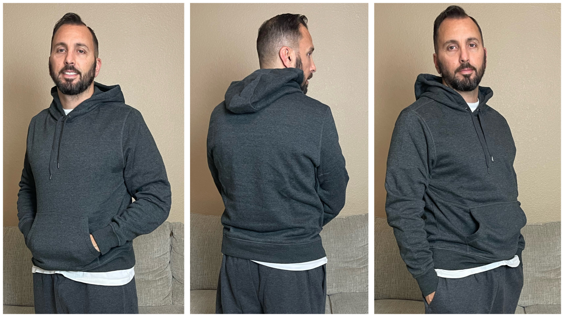 Watch Amazon Essentials Men's Hooded Fleece Sweatshirt