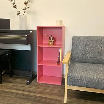 アタ製の３段ボックス Amazon｜OKUNAI 3段 カラーボックス カラフル 棚 3段ボックス