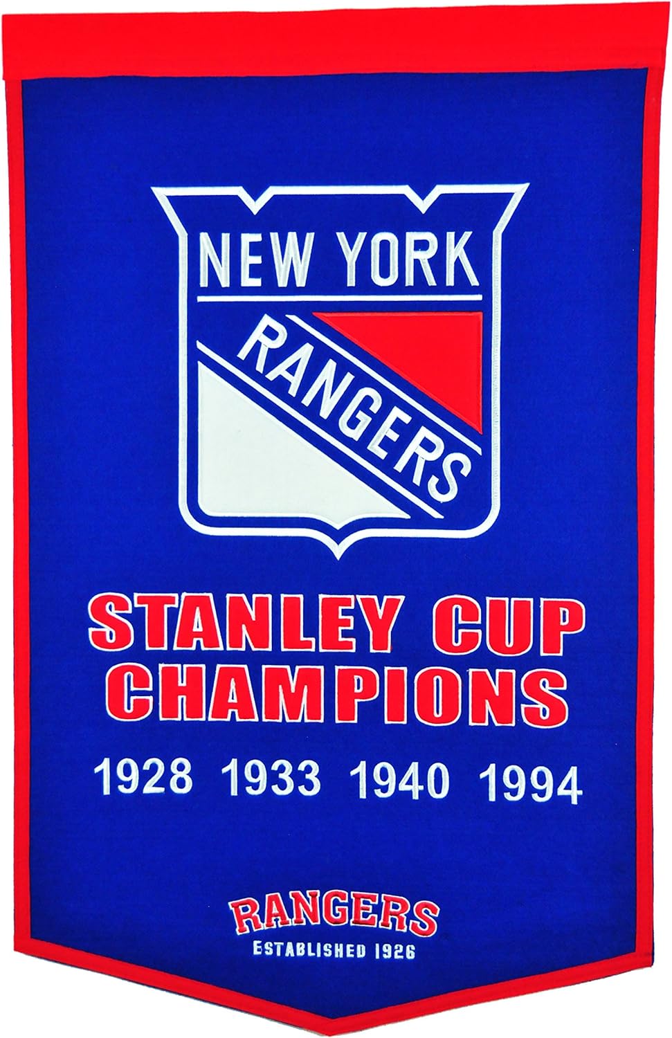 NHL Detroit Red Wings Dynasty Banner : Wall Banners : Sports & Outdoors