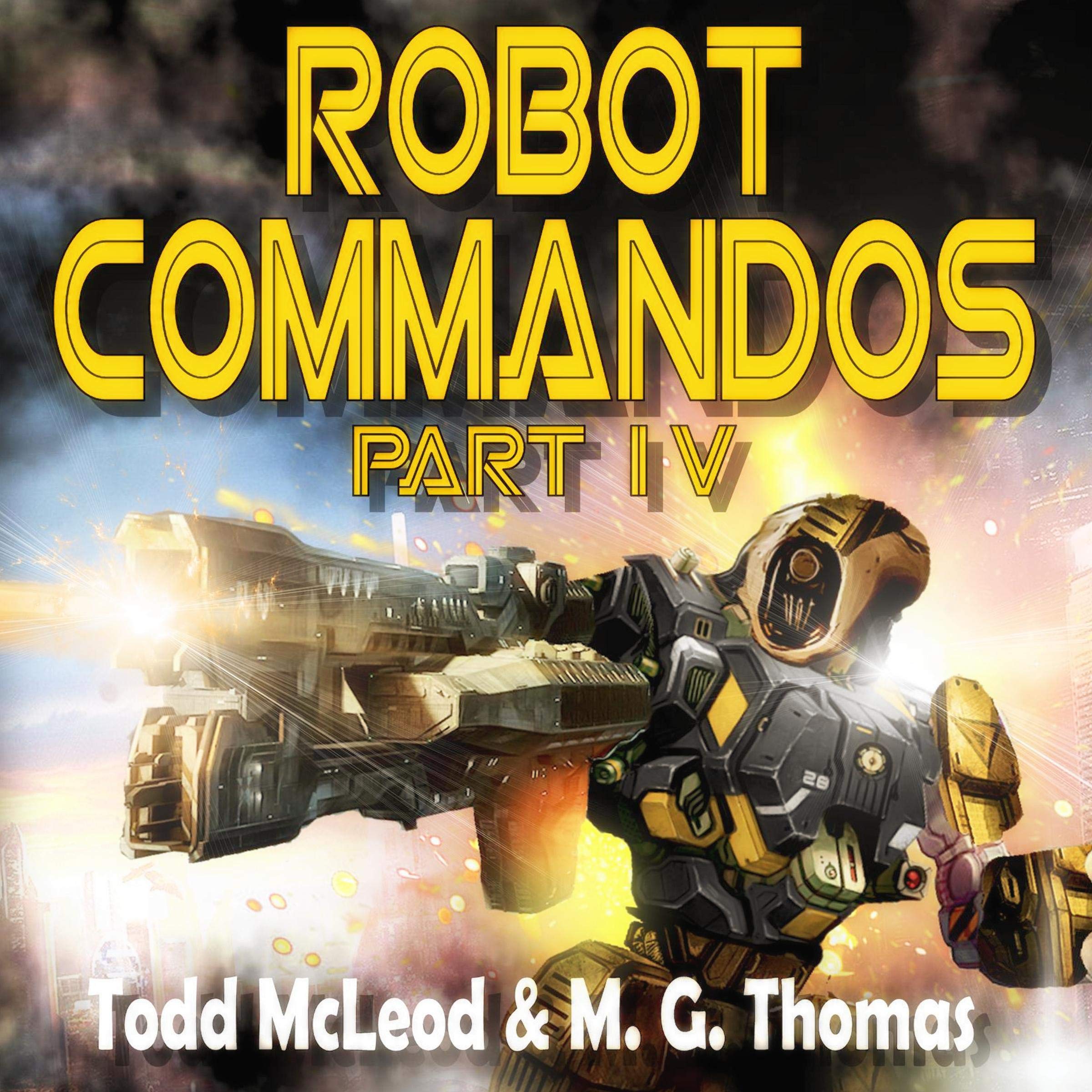 Cover art for Robot Commandos: Operation Firestorm