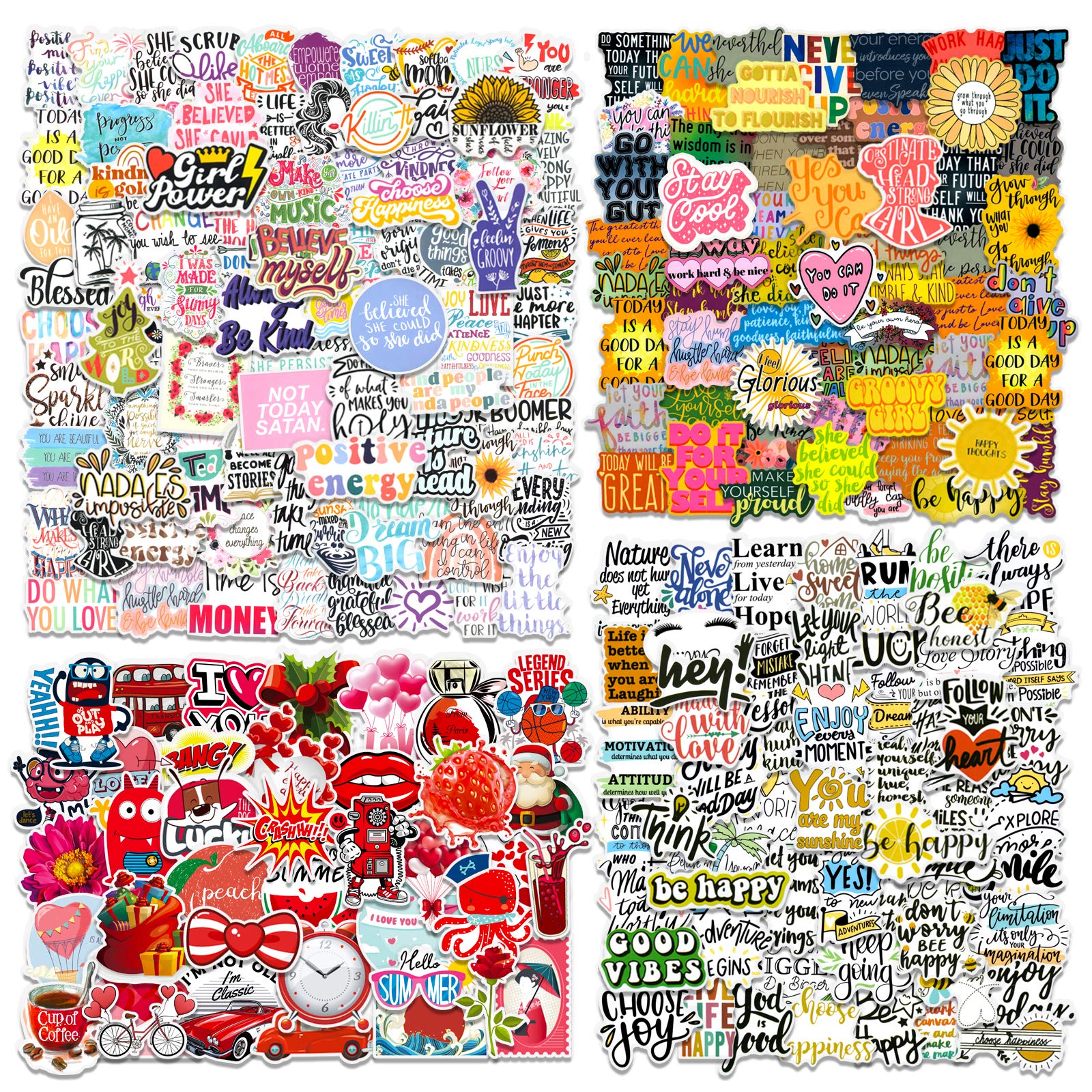 Buy Inspirational Quote Stickers 300pcs, Positive Motivational Stickers