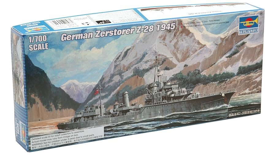 模型+プラモデル Trumpeter 1/700 Zerstorer Z-30 1942 05788 German Zerstorer Z-30 1942 05788-1/700 Series-TRUMPETER（china）