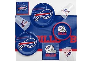 Trendware Buffalo Bills Game Day Party Plates