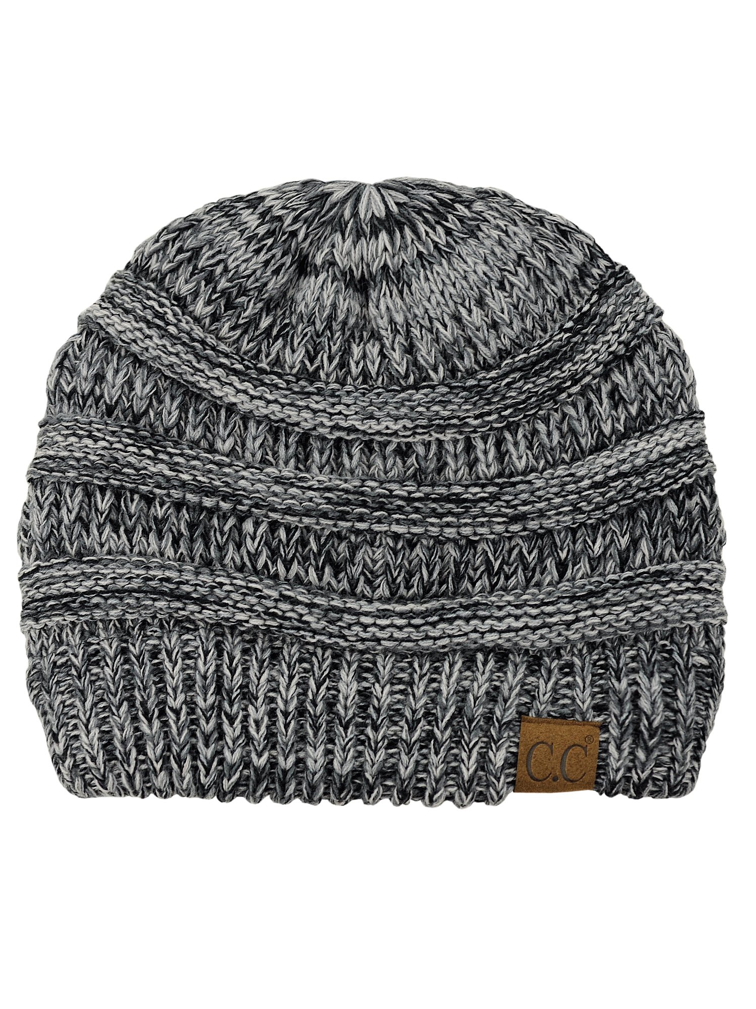 C.C Trendy Warm Chunky Soft Stretch Cable Knit Beanie Skully, Winter Mint, One Size — view 165