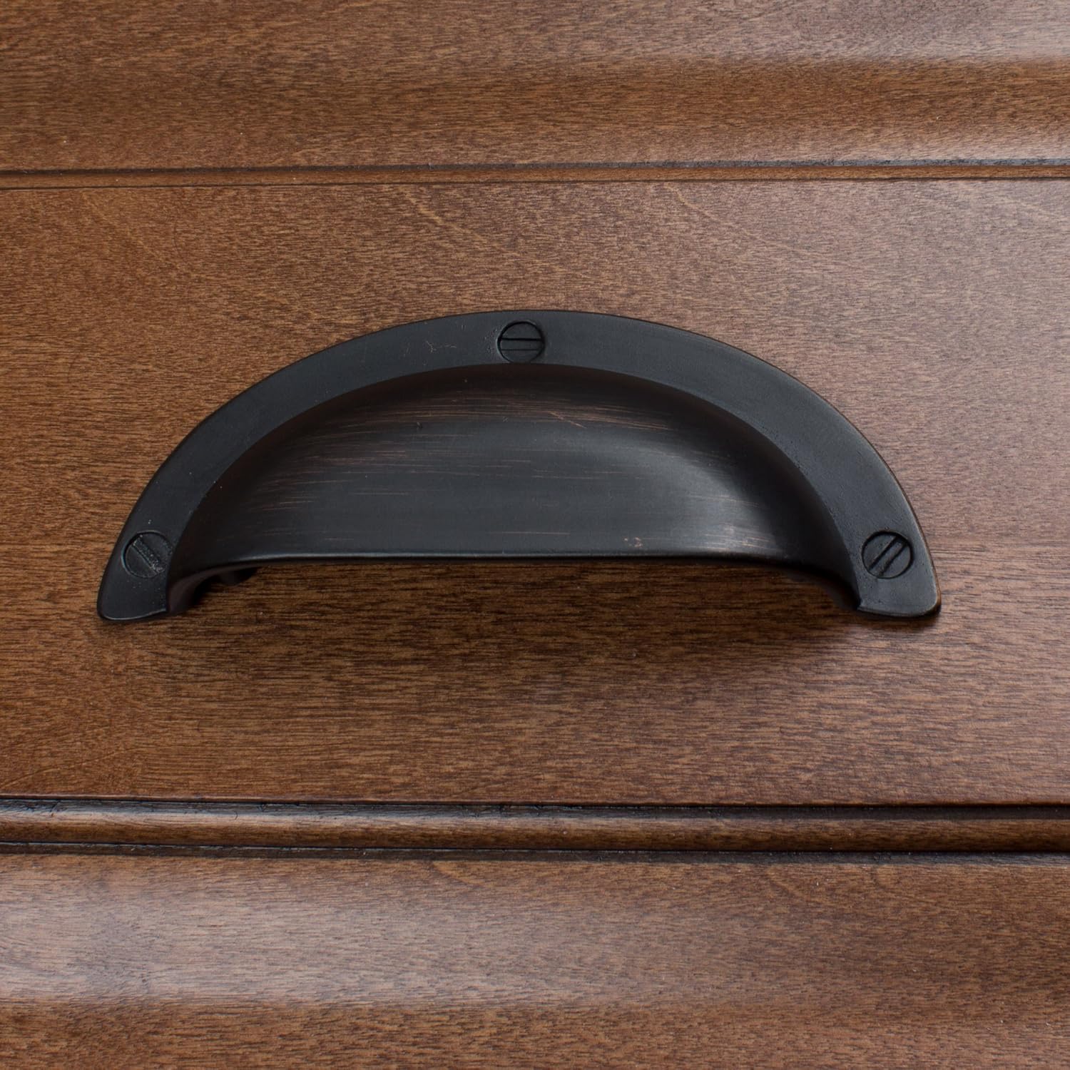 GlideRite Hardware 4158-ORB-25 2.5 inch Cc Oil Rubbed Bronze Bin Cabinet Pulls 25 Pack