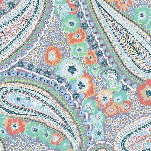 Miniatura 9 de Vera Bradley Almohada decorativa para mujer con inserto hipoalergénico extraíble, Rosy Outlook.