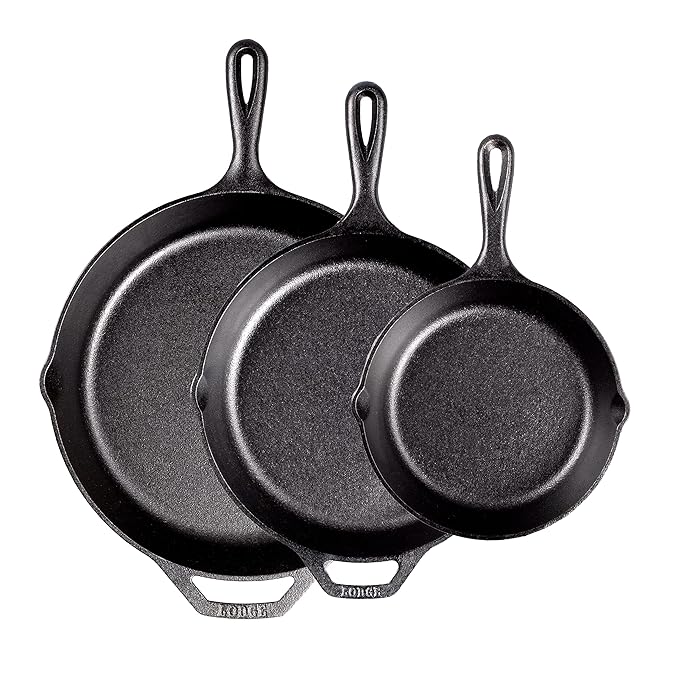 Lodge Classic Pre-Seasoned Cast Iron Skillet (12-inch)