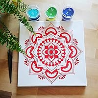 Vista 9 de DIY Mandala paint kit meditation mandala personalized kit for Kids teen adults