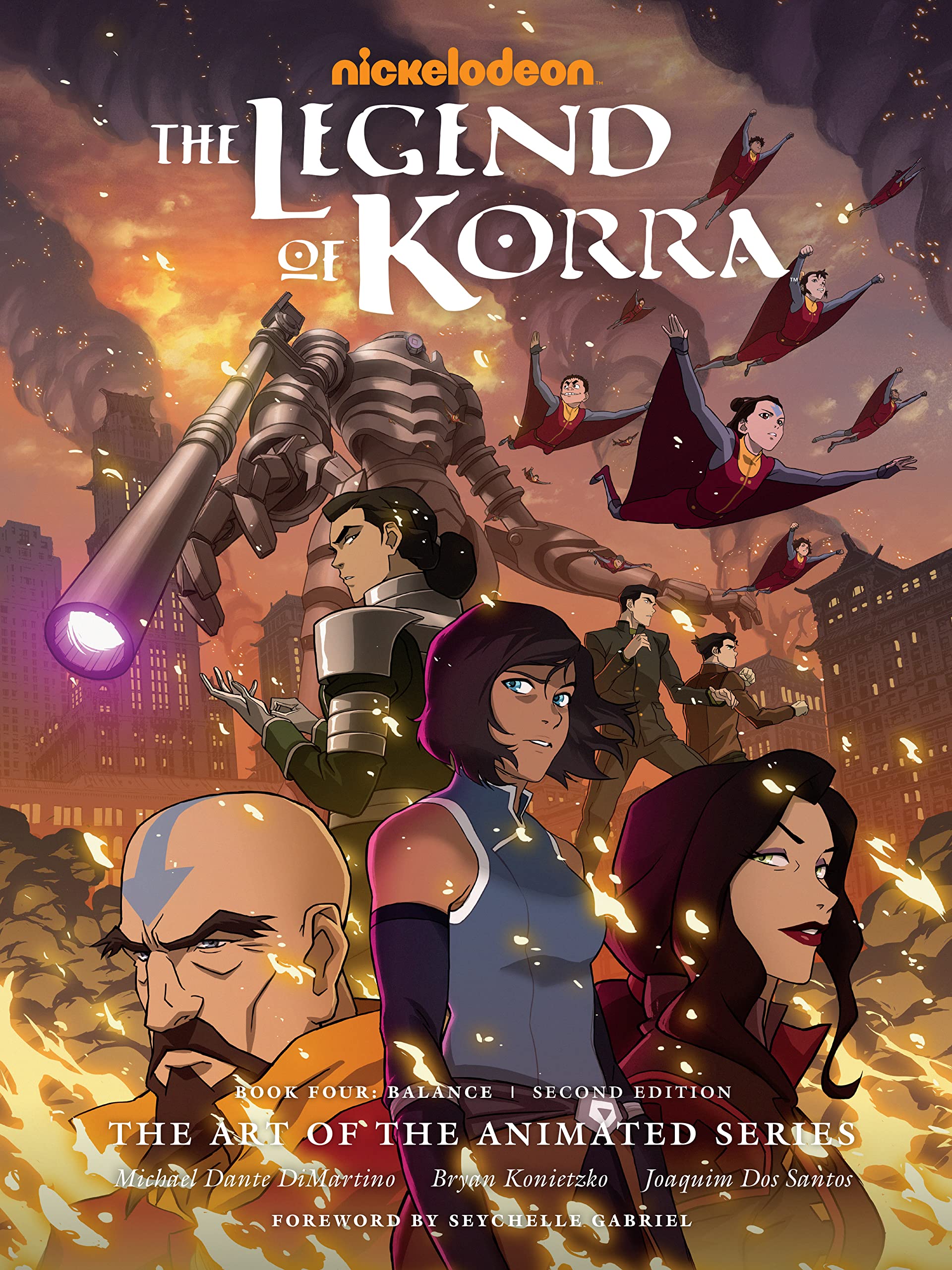 Legend of Korra Book Four Balance artbook officiel série animée livre design animation anglais seconde édition
