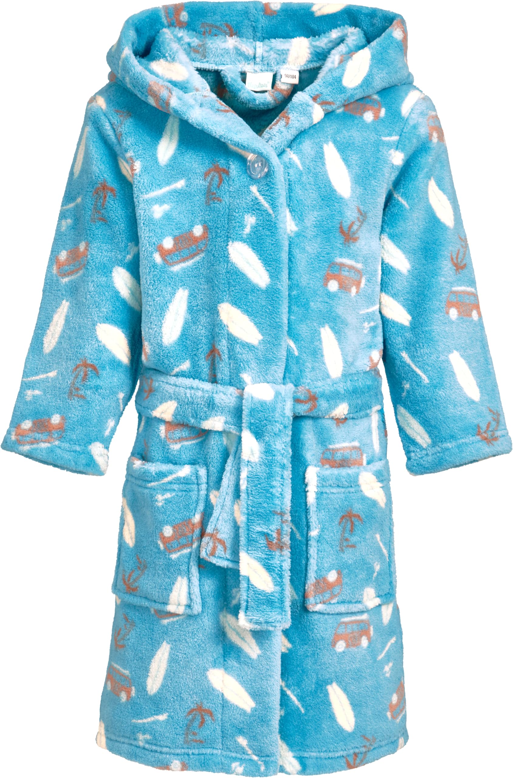 Playshoes Unisex Kinder Morgenmantel Bademantel (1er Pack)