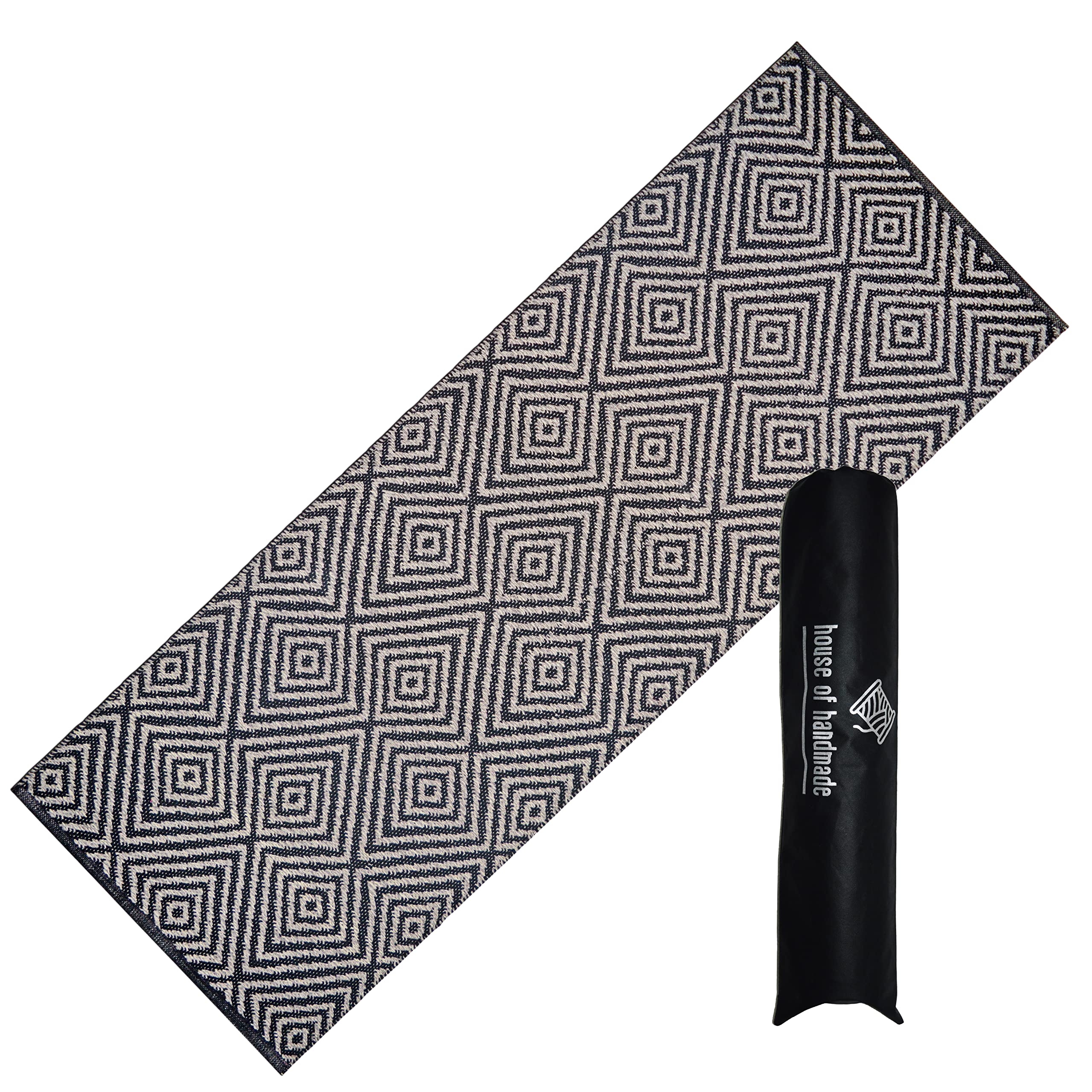 House of Handmade - Cotton Yoga Mat for Women, Men, kids Exercise mat for Home Workout 8mm Thick Anti-Slip Large Professional Exercise mat 2x6 feet BLACK (B0BYFCM6H2) Amazon Price History, Amazon Price Tracker