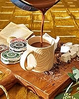 Vista 8 de Taza Chocolate Orgánico Mexicano Disco 50% Chocolate Negro, Canela, 2.7 onzas (12 unidades), Vegano