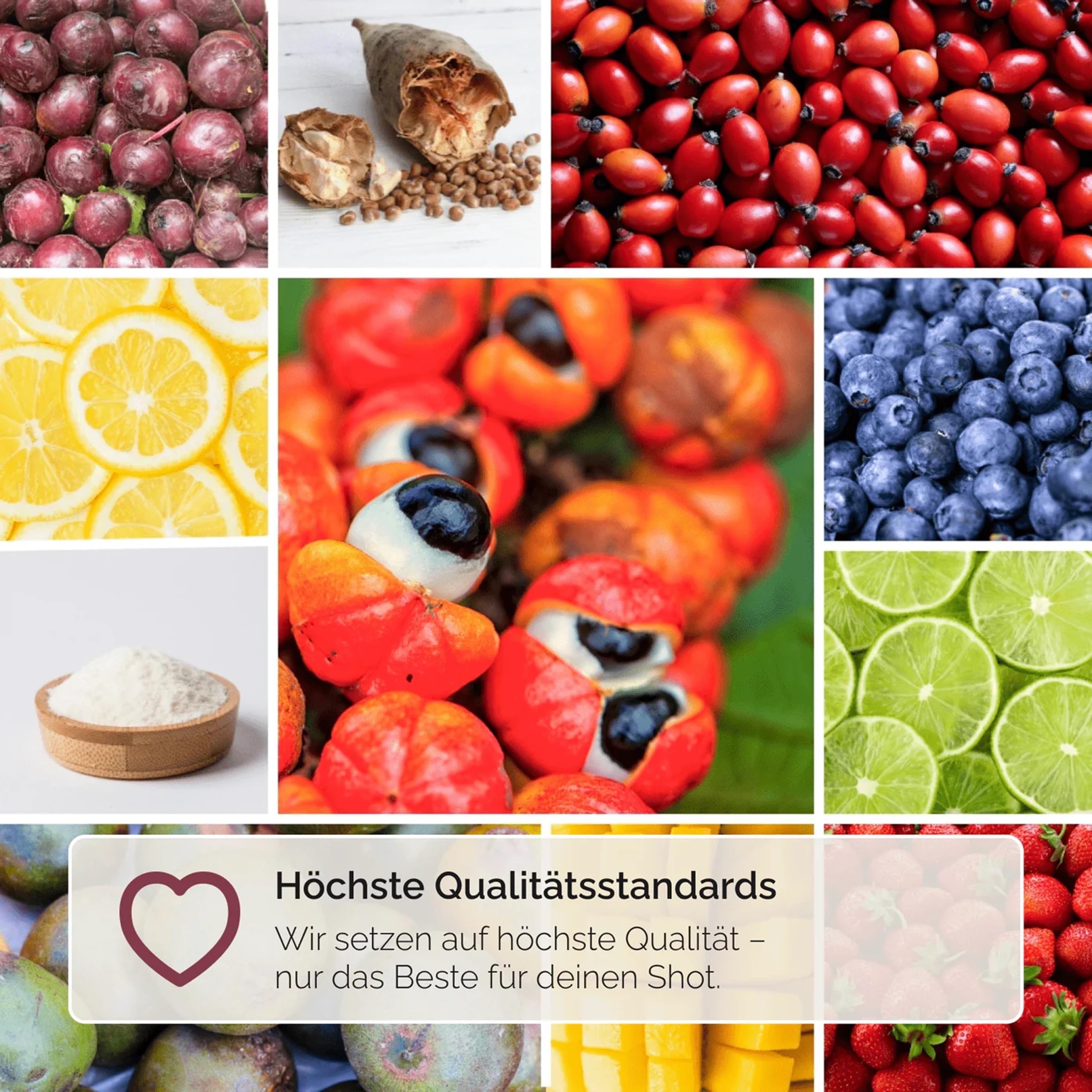 Hansegrün - 2x Bio Guarana Shots (80 Stk.) - Veganes Superfood-Pulver als Energy Drink Alternative - für bis zu 6h natürlich anhaltende Power - 100% echte Zutaten zur täglichen Zubereitung