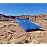 Neso Grande Portable Beach Tent Sun Shelter - Lightweight Beach Shade Canopy - Easy Setup for Family Outings - Patented Reinforced Corners - UPF 50+ Sun Protection - 7ft Tall, 9 x 9ft - Red/White/Blue