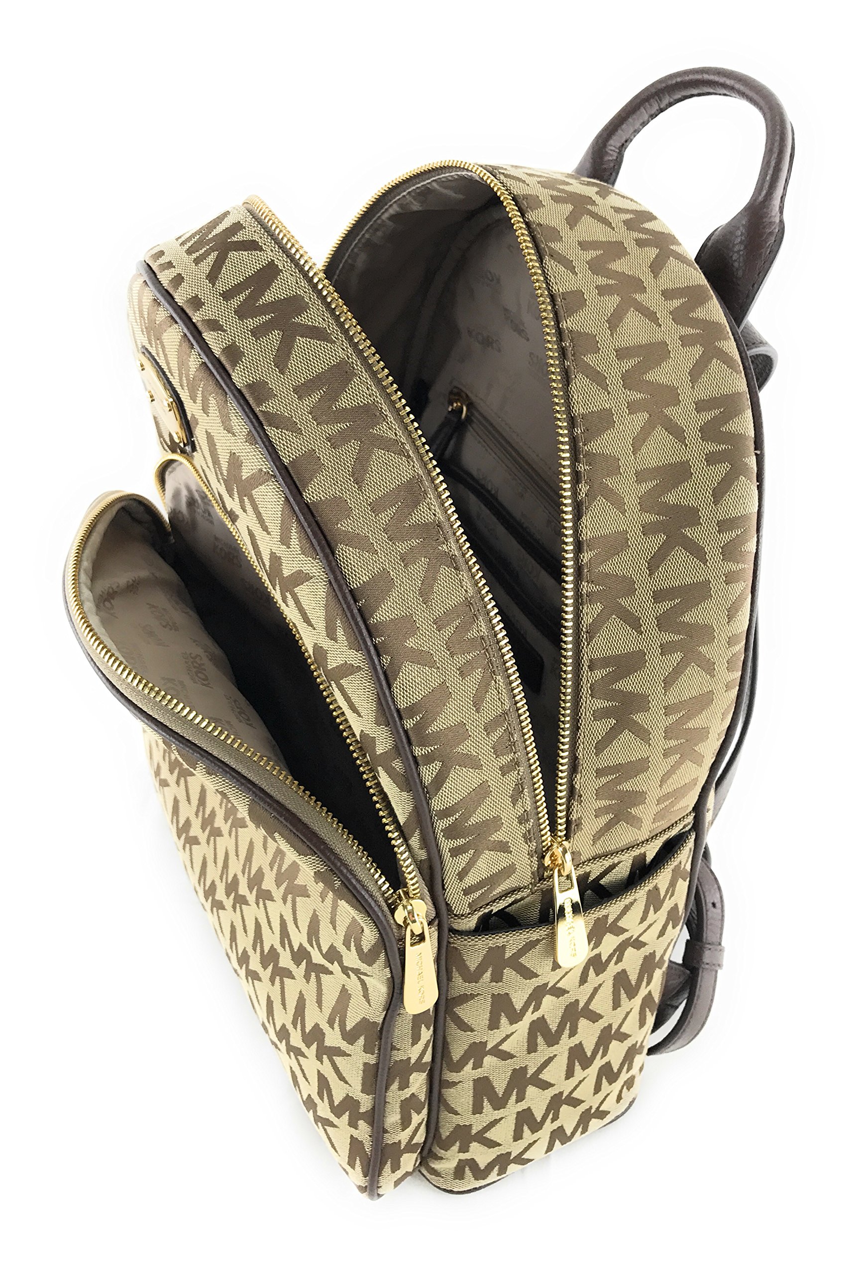 Michael Kors Abbey Large Jet Set Backpack Bg Eb Mocha 