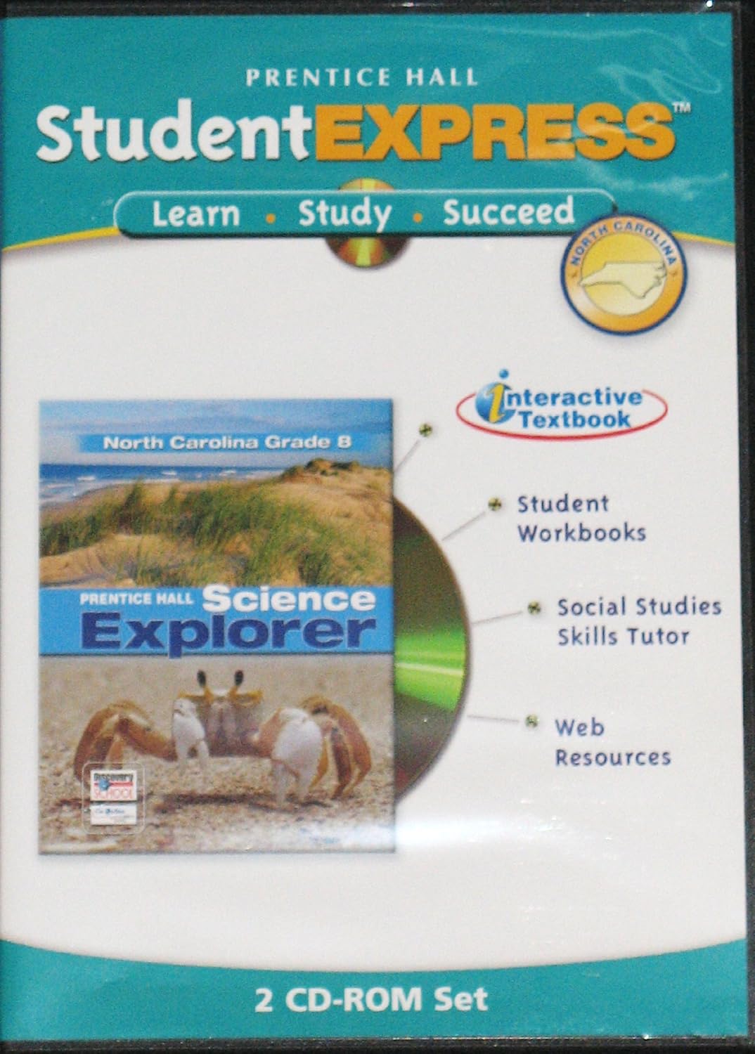Amazon North Carolina Grade 8 Science Explorer Student Express CD Amazon North Carolina Grade 8 Science Explorer Student Express CD