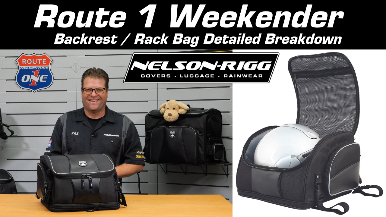 Amazon.com: Nelson-Rigg Route 1 Weekender Backrest/Sissy Bar Rack