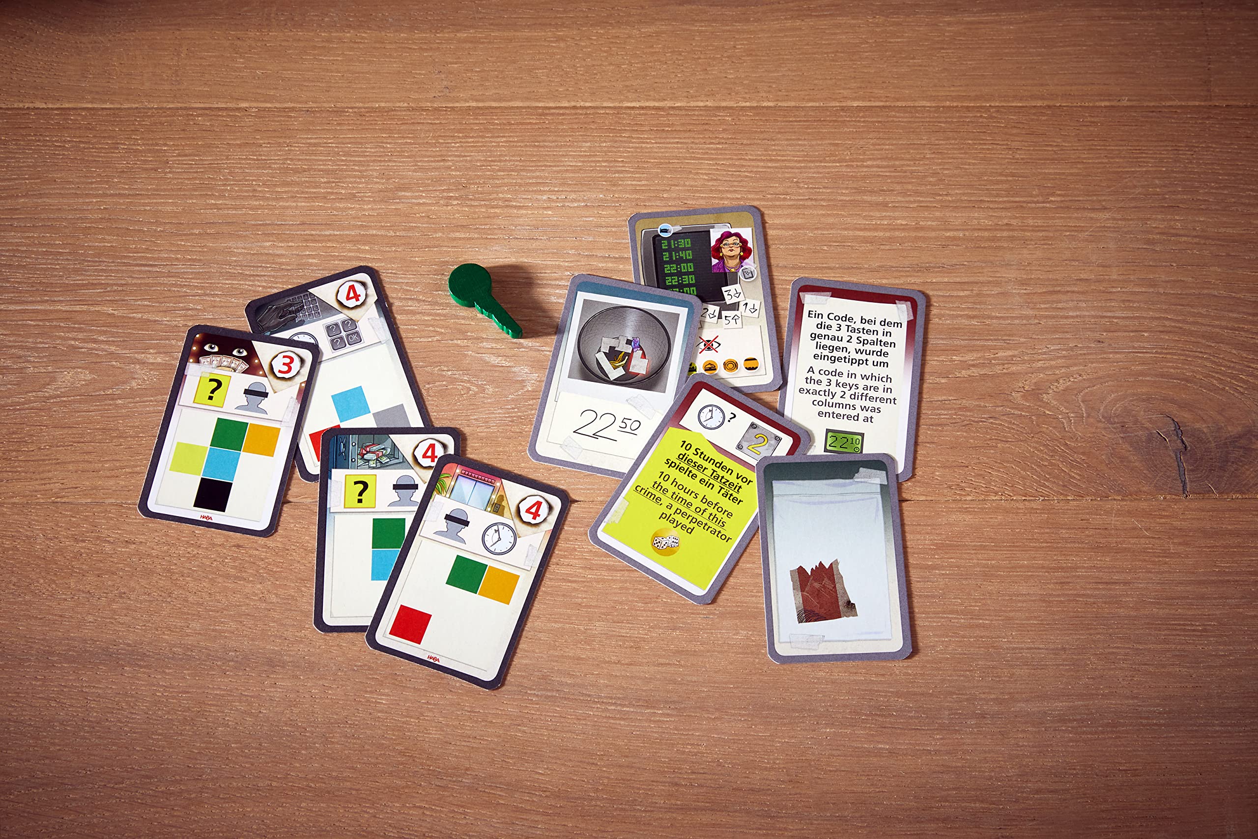 HABA 306852 - The Key – Robo en el Casino Royal Star, Juego de investigación Nivel intermedio. Más 10 años