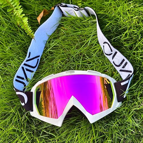 Miniatura 3 de Gafas de motocross para motocicleta, ATV, todoterreno, motocross, carreras, MX UTV, resistentes al viento, a prueba de polvo, resistentes a los